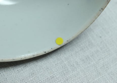 明治前期染付市松文食籠ノミホツ
