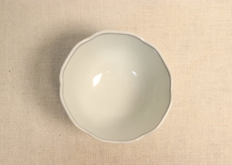 昭和戦前色絵牡丹図向付