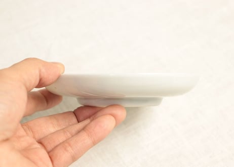明治後期~大正染付春蘭図小皿