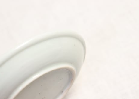 明治後期～大正銅判鯛玩具図小皿