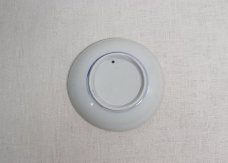 明治後期～大正銅判六歌仙図小皿