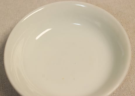 明治後期~大正銅判氷裂に梅図飯茶碗①