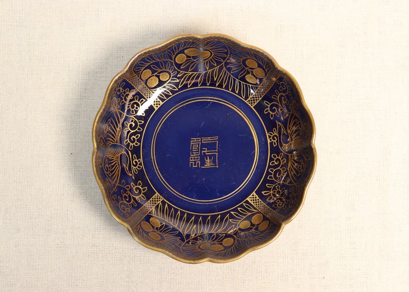 553-3/鳳凰絵/紋皿揃/花図/銘々皿/5客 553-3/鳳凰絵/紋皿揃/花図/銘々皿/5客 553-3/鳳凰絵/紋皿揃/花図/銘々