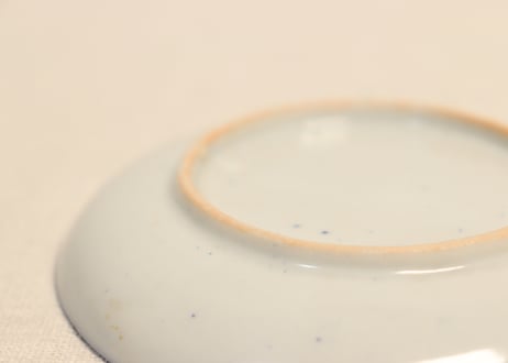 明治前期紙刷六歌仙図小皿