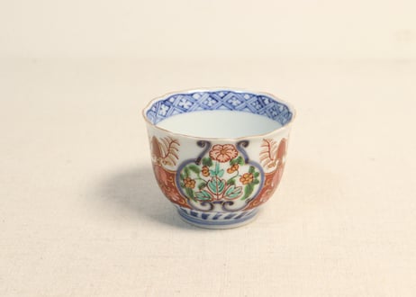 送料無料　旧家蔵出　江戸時代山水楼閣図染付湯呑/蕎麦猪口/茶杯５客　茶道具 送料無料 旧家蔵出 江戸時代山水楼閣図染付湯呑/蕎麦猪口/茶杯5