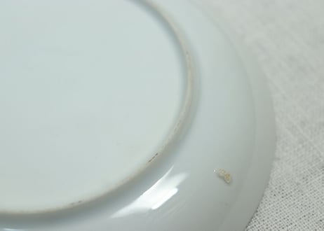 昭和戦前染付竹図5寸皿