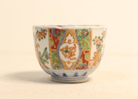 明治前期色絵生花と宝図向付