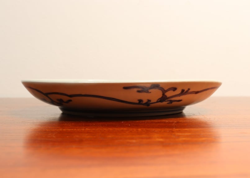 江戸中期　島津献上品　極上　肥前官調蔵製品　輪花　向付鉢　矢車草　染付青磁 本日のみ最安値 江戸中期 古伊万里 元禄期 渦福 色絵菊花牡丹唐草