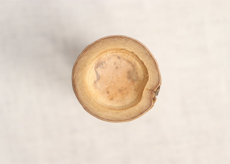 大正白磁煙草盆灰吹付 足にホツ,がたつき | 吉祥寺PukuPuku