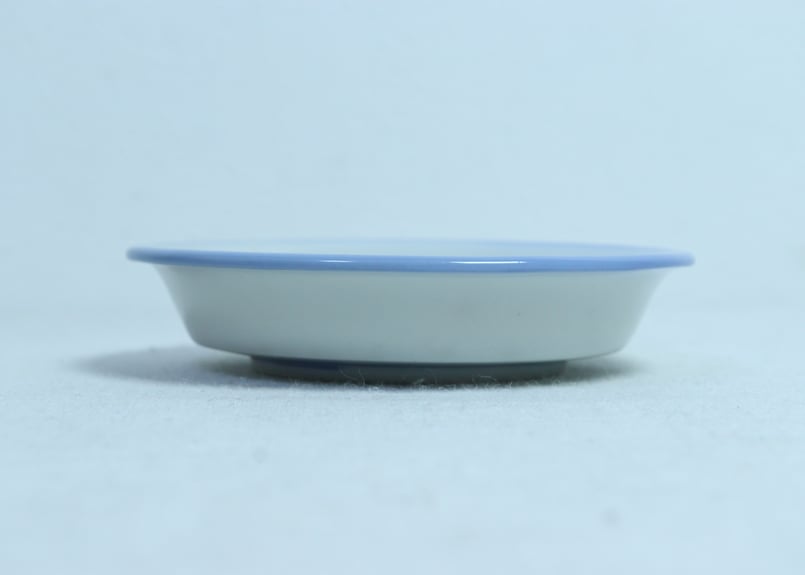 明治後期～大正銅判菊と鳥三羽図小皿 | 吉祥寺PukuPuku