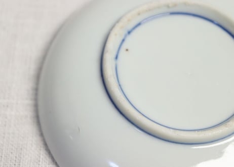 明治後期～大正銅判飛行機図小皿