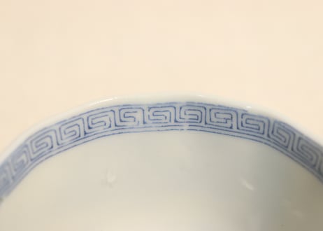明治後期~大正銅判山水人物図向付