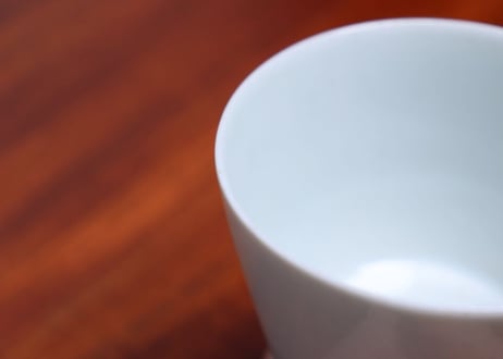 江戸中期白磁猪口 小ホツ②