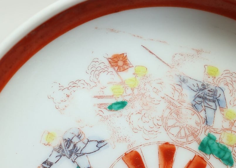 明治時代の、上品な色絵小皿五点です。 fit=scale-down,w=1200