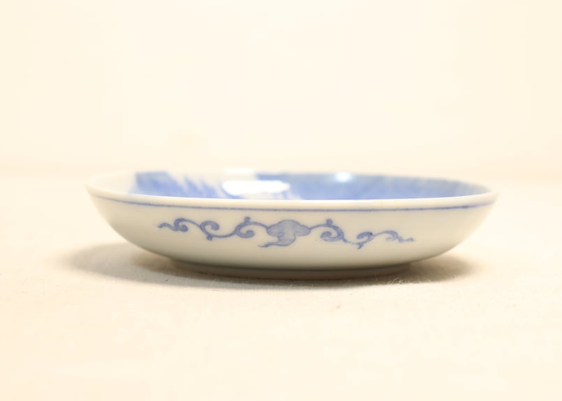 明治後期～大正銅判鹿と満月図小皿① | 吉祥寺PukuPuku