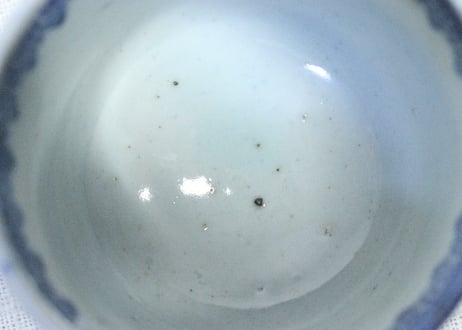 明治前期紙刷窓絵壺図向付