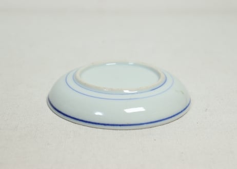 明治後期～大正銅判花鳥図小皿