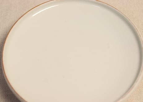 明治前期赤絵金彩草花図蒸茶碗