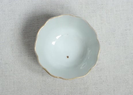 明治前期色絵宝に梅と菊図向付