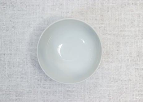 大正~昭和戦前吹き墨芦と水鳥図湯吞