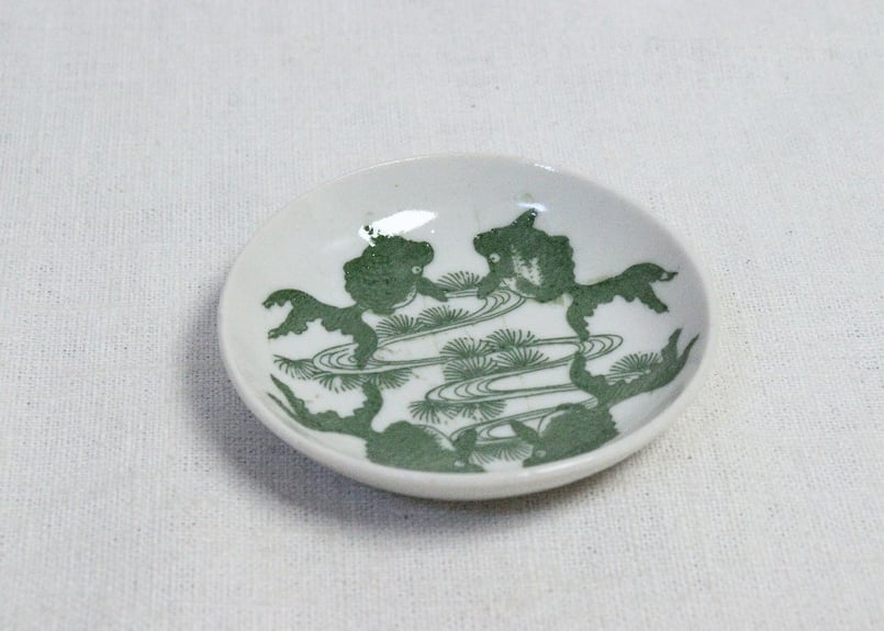 明治後期~大正銅判金魚図小皿 | 吉祥寺PukuPuku 明治後期~大正銅判金魚図小皿 | 吉祥寺PukuPuku