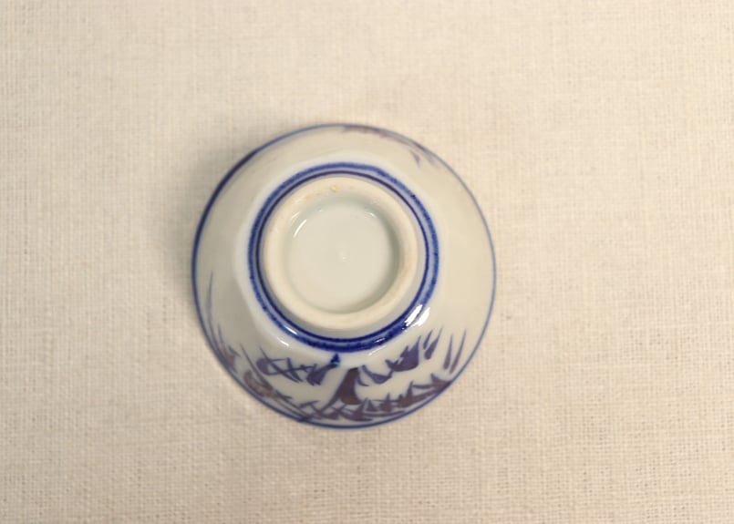 明治後期～大正染付竹図煎茶碗 | 吉祥寺PukuPuku