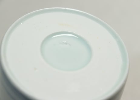 江戸後期色絵秋海棠図猪口①