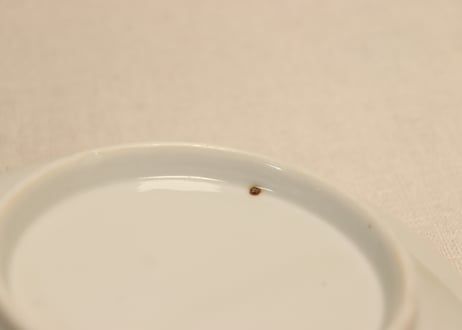 明治後期～大正銅判三方鯉図5寸皿