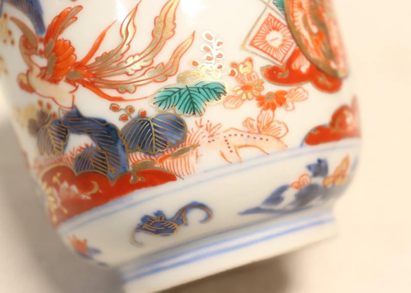 明治前期色絵龍と鳳凰図向付 | 吉祥寺PukuPuku