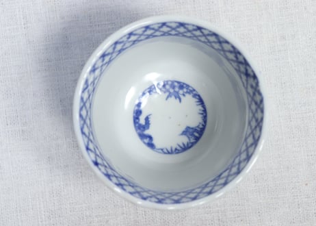 明治後期~大正銅判鶴亀図向付