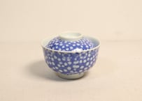 明治後期~大正銅判氷裂に梅図飯茶碗②少甘手
