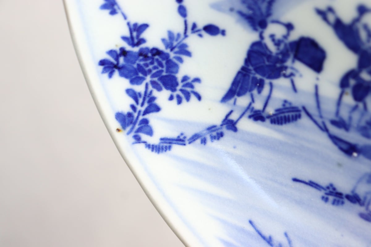 明治前期紙刷唐子図6寸皿 | 吉祥寺PukuPuku