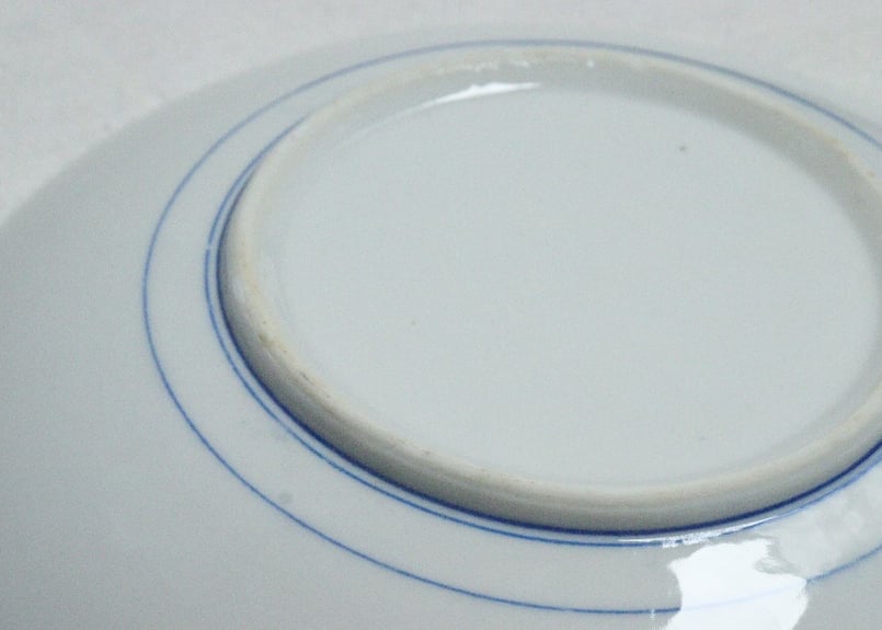 大正～昭和戦前吹墨鯉図8寸皿 | 吉祥寺PukuPuku