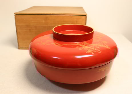 輪島塗 蒔絵 菊紋 漆塗り 木製 蓋碗十客 共箱 菊桐蒔絵黒平棗 輪島塗 田中勝月造 桐箱 : 茶道具商 越中屋 - 通販