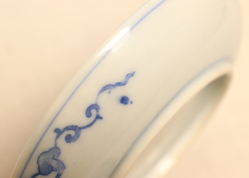 明治後期～大正銅判鹿と満月図小皿① | 吉祥寺PukuPuku