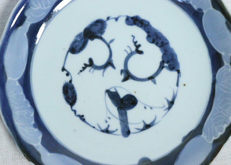 織部焼 瓢箪型器 深皿 大小七客 和食器 向付(メ1594) 織部焼 瓢箪型器 深皿 大小七客 和食器 向付(メ1594)