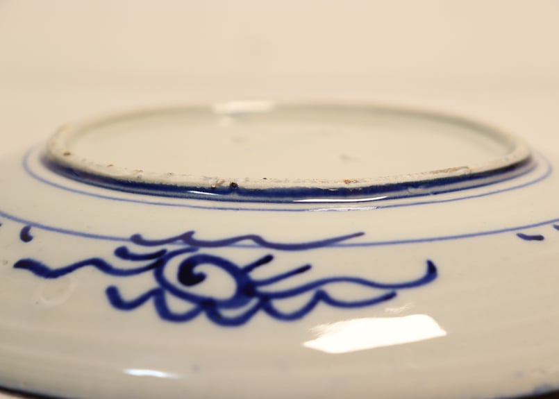 明治前期紙刷唐子図7寸皿 | 吉祥寺PukuPuku