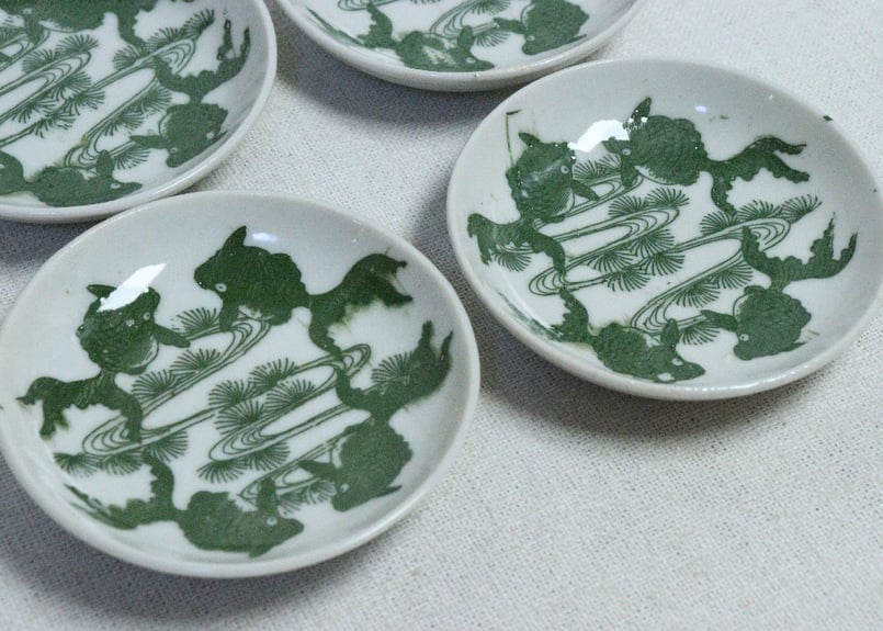 明治後期~大正銅判金魚図小皿 | 吉祥寺PukuPuku 明治後期~大正銅判金魚図小皿 | 吉祥寺PukuPuku