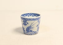 明治後期～大正銅判貝尽くし図猪口②フリモノ