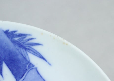 明治後期～大正銅判松竹梅図6寸皿