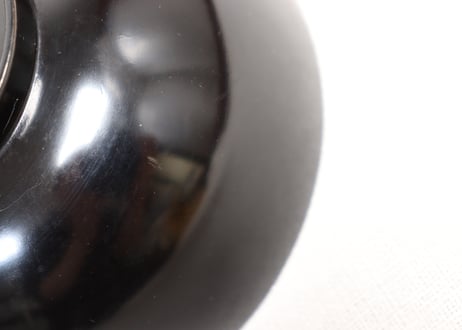 総黒蒔絵蕪大根図吸物椀　僅かなキズ有