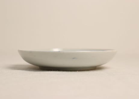 明治後期~大正銅判松と月図5寸皿