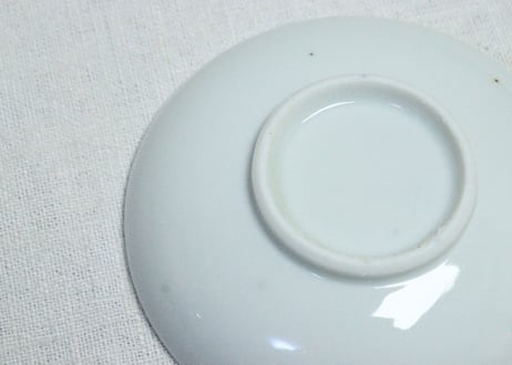 大正~昭和戦前染付竹図小皿