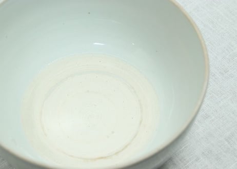 江戸中期染付三方に牡丹図食籠 蓋ノミホツ