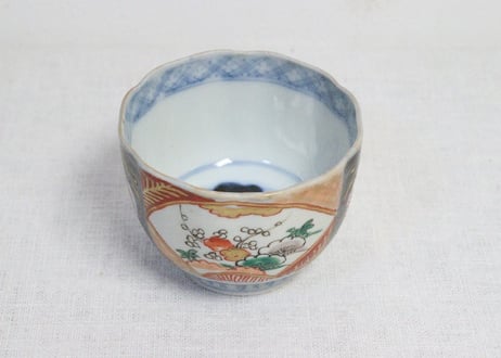 明治前期色絵松竹梅図向付②