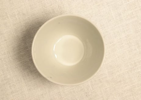 明治前期東北の焼染付富士に龍図猪口 高台ホツ
