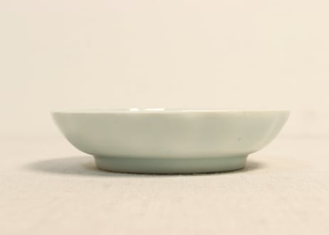 江戸幕末染付松鶴図小なます皿①