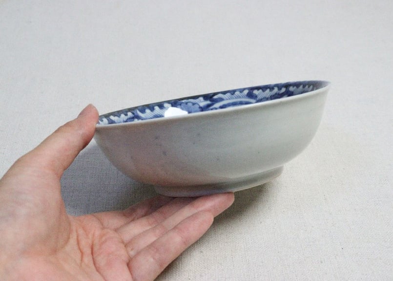 江戸中期染付総柄菊図春寒鉢 | 吉祥寺PukuPuku 江戸中期染付総柄菊図春寒鉢 | 吉祥寺PukuPuku