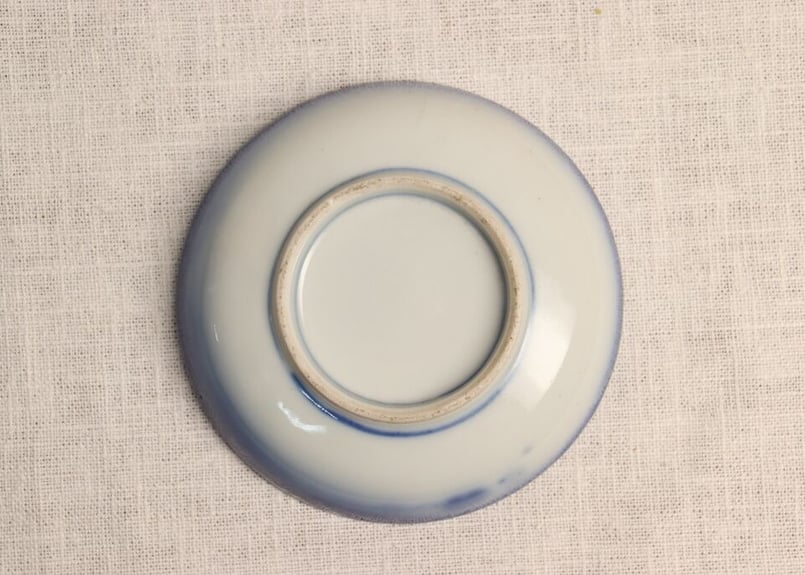 明治後期~大正銅判朝顔図小皿 | 吉祥寺PukuPuku