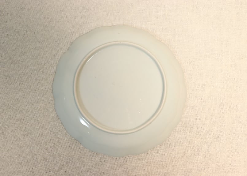 江戸幕末染付貝図尽くしと蜃気楼図6寸皿① | 吉祥寺PukuPuku